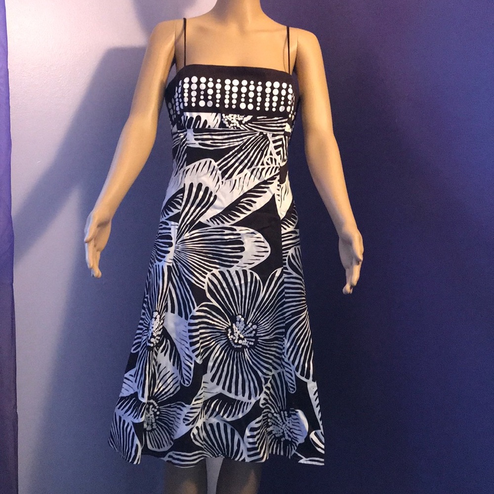 ❌SOLD❌🆕Jones Wear Dress Brown/White